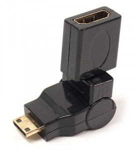  PowerPlan miniHDMI-HDMIt 360  Black