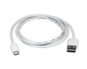  USB-MicroUSB REAL-EL Pro 1m White (EL123500024)