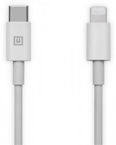  Real-El USB-C-Lightning 1m White (4743304104680)