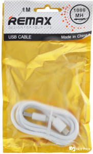  Remax USB - USB type C 2.1A White (90293) #S/O 3