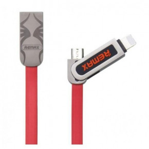  21 Micro USB+Lightning Remax Armor RC-067t red