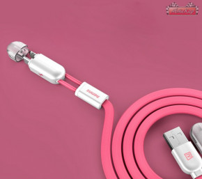 MicroUSB  2-in-1 Combo Gemini 1 pink Remax 302603 3