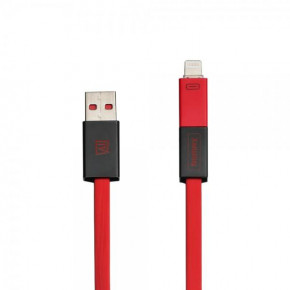  21 Micro USB+Lightning Remax Shadow RC-026t red