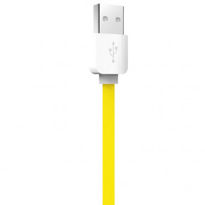  Rock Lightning Flat Data Cable 1m Yellow 5