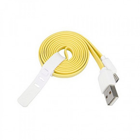  Rock Micro USB Flat 1M 2.1A Yellow 3