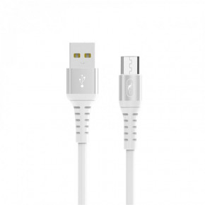  SkyDolphin S05V TPE Frost Line USB - microUSB 1, White (USB-000552)