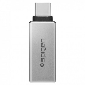  USB-Type-C 3.0 Spigen Essential CA300 Silver (000CA25553)