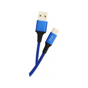  USB Type-C USB Tecro 1.0m (TC-0100BE) Blue (TC-0100BE /blue)