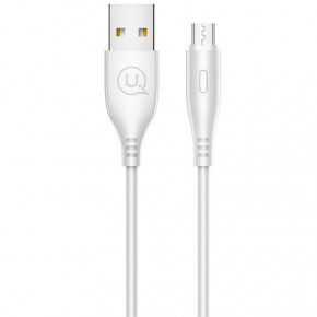  MicroUSB Usams US-SJ268 Round U18 White 1