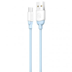  MicroUSB Usams US-SJ247 Ice Cream Blue 1m