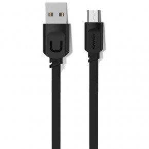  MicroUSB Usams US-SJ012 U-Trans Black 0.25m