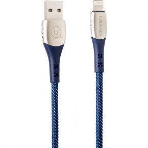  Lightning Usams US-SJ303 U-Tone Blue 1.2m