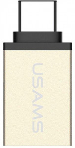  Usams US-SJ028 Type-C to USB 3.1 OTG Gold #I/S 3