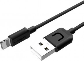  Usams US-SJ097 Lightning cable 1m Black #I/S