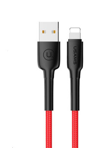  USB Usams Lightning U14 Red (US-SJ259)