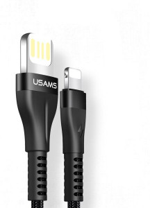  USB Usams Lightning U33 Black (US-SJ360)