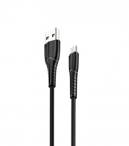  Usams US-SJ364 U35 USB Lightning 2A 1m Black (SJ364USB01)