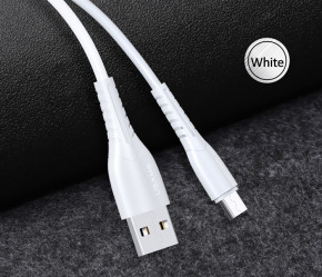  Usams US-SJ365 U35 USB Micro 2A 1m White (SJ365USB02) 3