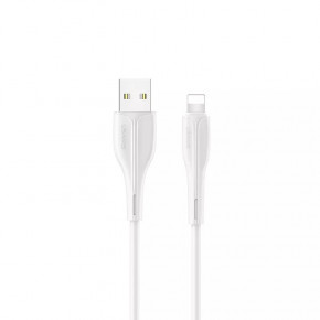  Usams US-SJ371 U38 USB Lightning 2A 1m White (SJ371USB02)