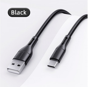  Usams US-SJ501 U68 USB Type-C 2A 1m Black (SJ501USB01) 3