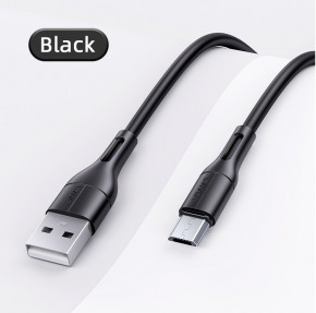   Usams US-SJ502 U68 USB Micro 2A 1m Black (SJ502USB01) (1)