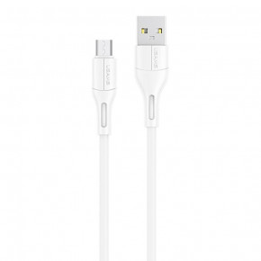  Usams US-SJ502 U68 USB Micro 2A 1m White (SJ502USB02) 3