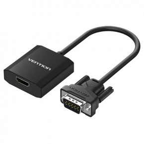  HDMI-VGA Vention 0.2m     Black (ACEB0)