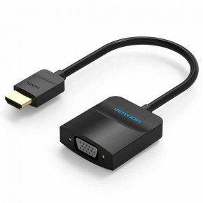  HDMI-VGA Vention 0.2m Black (ACFBB)