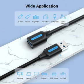 - Vention CBHBD USB 3.0 A Male to USB 3.0 A Female 0,5m Black (CBHBD) 6