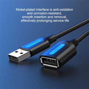 - Vention CBIBF USB 2.0 A Male to USB 2.0 A Female 1m Black (CBIBF) 6