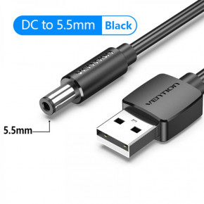  Vention USB - DC (M/M), 5.5 , 1 , Black (CEYBF) 7