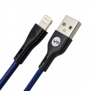  Veron LV01 Lightning USB (2.1A) (1m) Dark blue (BS-000063783) 3