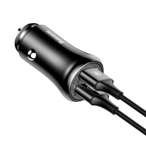   Baseus Gentelman |2USB, 4.8A| Black