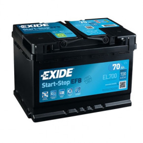   Exide 70Ah-12v EFB R EN720 (EL700)