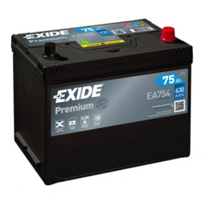   Exide 75Ah-12v PREMIUM R EN630 (EA754)