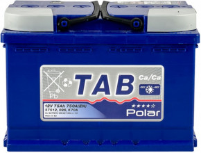   75 Ah/12V TAB Polar Blue (0) Euro (121 075)