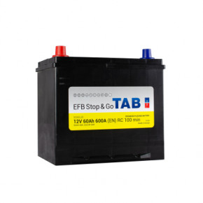   60 Ah/12V TAB EFB JIS (1) (212 760)