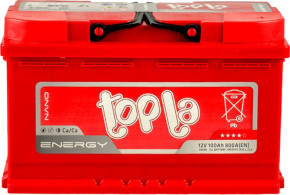   Topla 100Ah/12V Energy Euro (0) L4  (108 000)