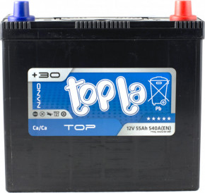   Topla 55Ah/12V Top/Energy Japan Euro (0) 55523/84 (118 255)