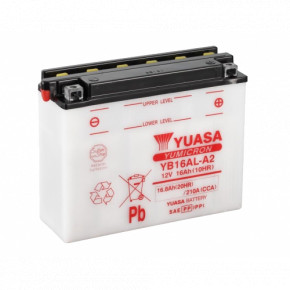   Yuasa 12V 16.8Ah YuMicron Battery YB16AL-A2 () (-/ )