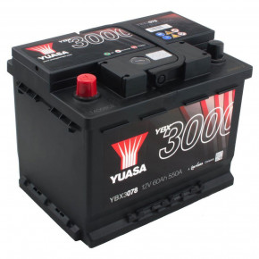   Yuasa 12V 62Ah SMF Battery YBX3078 (1) (YBX3078)