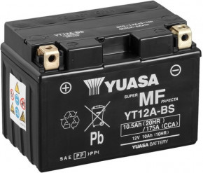   Yuasa 12V 10Ah MF VRLA Battery YT12A-BS ()