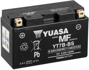   Yuasa 12V 6.5Ah MF VRLA Battery AGM YT7B-BS () (YT7B-BS)