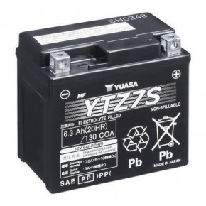   YUASA YTZ7S 6,3 h, 130 , (-/ ), 11370105 