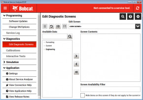   Bobcat Service Analyzer   Bobcat 3