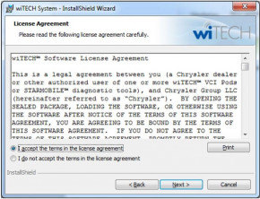   Chrysler WiTech Desktop Software 3