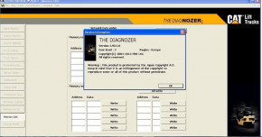    Caterpillar Lift Trucks Diagnozer 4