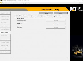    Caterpillar Lift Trucks Diagnozer 7