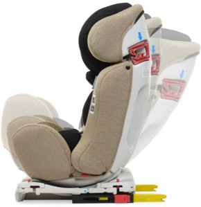  El Camino Bravo Isofix ME-1041-Beige-Black 3