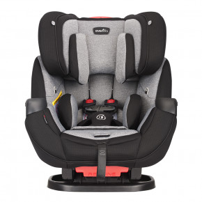      49    IsoFix Evenflo Symphony DLX Aahland gray  (032884196395) 5